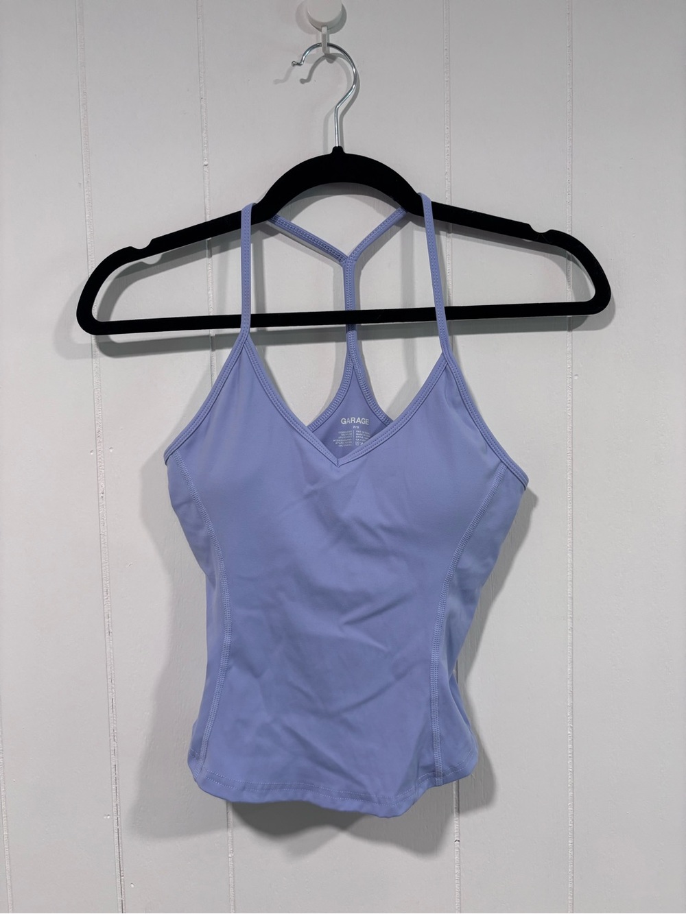 Garage Lavender Active Y-Back Tank Top